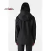 Jacket Outdoor Zipper Waterdichte warme jassen LT Jacket - Black Oiq1 voor dames