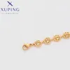 Bracelets de liaison xuping bijoux Arrivée style mode Unique Fu Character Forme Gold Couleur pour femmes Girl Christmas Gift X000695329