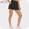 Jupes skorts wyplosz extérieur sexe mini jupe tennis pour les femmes short protecteur de l'école de gym de sport sous la jupe Sensation de glace de fitness d240508