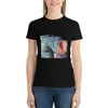 T-shirt vintage de jeans de polos pour femmes