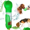 Dog Bowls Feeders Feeding 4In1 Pet Travel 300Ml Water 150Ml Food Dispenser Outdoor Detachable Portable Bowl Poop Shovel Garbage Ba Dhb4Q