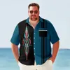 Chemises décontractées pour hommes Summer Grand Tall Hawaiian Shirt Men Men Retro Y2k Strtwear Tops Short Slve Loose Oversize Tops Vêtements Men Bluas Y240506