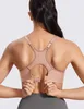 Active Underwear High Impact Sports Bra Racerback Underwire lichtgevulde Port Workout Tops Fitness Sportswear Underwear Brassier Women D240508