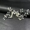 Bruid hoofdtooi bladhoofdbanden Rhinestone vrouwen haar ornamenten bruiloft bruids haaraccessoires haar wijnstok haar kam