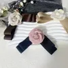 Großhandel Mode Barrettes Designer Damen Girls Haarnadel süße süße Blumenbuchstaben Haare Clips Luxus Haarklammern Klassische Buchstaben Haarnadel Haarschmuck