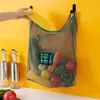 Shopping Bags Portable Mesh Eco Friendly Tote Handbag Reusable Fruit Vegetable Grocery Storage Bag Kitchen Net Organizer Shopper