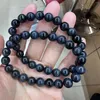 Braccialetti di fascino in pietra occhio-occhio di tigre blu naturale per donne uomini semplici braccialetti di energia accademica campo di gioielli da gioielleria