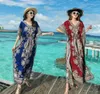 2021 Coton Silk National Style Robe Feme Summer Bat Sleeve Jupe Loose Holid Holid Size plage 61763913761078