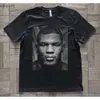 Champion de boxe Mike Tyson Portrait Fans imprimés T-shirt Hiphop Style Fashion Brand Streetwear 154