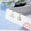 Boucles d'oreilles STAD REAL 925 SERVIR SERVE SWEET LEAF Chic Branche pour femmes Télève