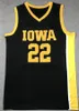 2024 Final Four Jerseys 4 Indiana Caitlin Clark College Basketball Iowa Hawkeyes 22 Caitlin Clark Jersey Home Away Yellow Black White Navy