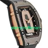 RM Luxe horloges Mechanische horloge-molens RM07-01 Rose Gold Carbon TPT Diamond Border STDV