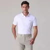 Camisetas masculinas Azureway Roupas de masculino Rápido de secagem rápida curta camiseta de camiseta casual pólo pólo roupas homens tops de verão y240506