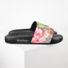 Erkekler için Tasarımcı Sandaletler Düz Topuklular Slaytlar Moda Lüks Çiçek Sliders Dişli Sole Claquettes Mules Scuffs Bayanlar Odası Brocade Terlik Plaj Ayakkabı Sandale