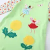 Mädchenkleider springen Messgeräte 2-12t heiß verkauft Prinzessin Girls Kleider Märchen Stickerei Herbst Frühling Kinderkostüm Langarm Dressl2405