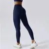 Womens Gym Yoga Seamless Pants Sportswear Elastic High midje träning Fitnessben Aktivitetskläder Push Ups 240430