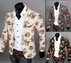 Men039s Blazers män Kläder Mens Blazer Print Jacket Stylish Fancy Floral Mentes Suits Blazers With High Quality4954106
