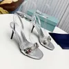 High Heel Sandals Fashion Sexy Peep Toe Real Leather Party Shoes Brand Designer Women's Formal Evening High Heels New Footwear
