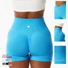 Femmes LL Yoga Shorts Tenues Lu High Waist Sportswear Exercice avec des poches portez des pantalons courts Girls Running Elastic Empêcher la garde-robe Culotte