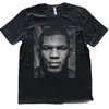 Champion de boxe Mike Tyson Portrait Fans imprimés T-shirt Hiphop Style Fashion Brand Streetwear 855
