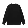 Designer Luxury Loes Classic Round Neck Loose Versatile Pullover Pocket Embroidered Trendy Brand Fire Casual Long Sleeved Men's and Women's Sweater