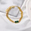 Pulseira de zircão de pulseiras de olho turco para mulheres aço inoxidável azuis más olhos Lucky casal charme bracelete geométrica Jóias Presente 2022