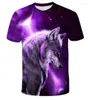 Men039s tshirts lovers wolf imprimé t-shirts hommes 3d drop navire t-shirt