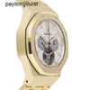 Дизайнер Audemar Pigue Watch Royal Oak APF Factory Tourbillon Manual Gold Mens 25977Ba.OO.1205BA.01