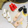 Top Cord Platform matelasse leather espadrilles Flats slippers women sandals with box summer shoes white Apricot dark green mules red ggitys UCIF