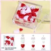 Nail Gel Makartt Charm Rhinestone Glue Kit 15 ml med Preals Gems 3D Art Bowknot Heart Decor Q240507