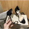 JC Jimmynessity Choo high quality shoes Fashion-cowhide and Sandals Temperament Womens 10cm High Heels Beautiful High-end Quality Leisure Lady Elegant Wedding