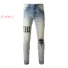 Calça jeans de jeans de jeans Designer de jeans masculino jeans jeans jeans calças pretas de qualidade de alta qualidade design retro streetwear casual designers de moletom calça 5311