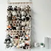 Sacs de rangement Bohemian en peluche en peluche Rack Rack Haut Hamac Boho Plux | Porte-monnaie avec 4 couches