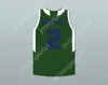 Custom nay mens Youth / Kids Lonzo Ball 2 Chino Hills Huskies Green Basketball Jersey avec plaquette cousue S-6XL