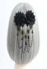 Bijoux gothique fait à la main en dentelle de fleur épingle à cheveux bijoux de bijoux de bijoux pour femmes 039