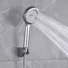Głowice prysznicowe w łazience Abs Plastikowe Chrome Tranentne panel deszczu prysznic prysznic zestaw łazienkowy zestaw łazienkowy z pojedynczą funkcją