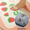 Carpets Small Fresh Floor Mats Soft Flowers Words Rugs Home Entrance Bedroom Toilet Bathroom Door Absorbent Non-Slip Foot Pad