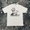 Fashion Cahart Brand Letter Print Lose Casual Short Sleeved T-Shirt Modemarke einfache untere Nische exklusive Käufer