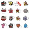 livraison d'usine PVC Cartoon Keadchains Movie Peoples Accessoires Clé des porte-ailes Sac Car Pendant Decoration Fashion Gift