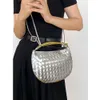 Les magasins sont à 85% de réduction sur le sac Cross Cross Body Sier Woven Woven Handbag Fashion Niche Dîner Wedding High Sense3Gyz