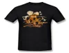 Men039s Tshirts samurai champploo engraçado anime mangá camiseta de camiseta tshirt funky samurais design exclusivo oneck algodão para men6420309