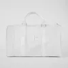 LO Sport Yoga Bag Transparente Handtasche tragbare Umhängetasche große Kapazität Handtasche Halbschüttung Black Tasche Tasche