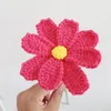 Fiori decorativi fatti a maglia a mano Multicolore galsang fiore per decorazioni per la casa decorazione di matrimoni in filo di cotone