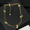 Neue Stile Anhänger Designer Halsketten Choker Brief Anhänger Männer Frauen Marke 18K Gold Edelstahl Halskettenketten Hochzeit Schmuckzubehör Accessoires