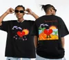 Zanger Bad Bunny Un Verano Sin Ti Muziekalbum Double Sided Print Graphics T -shirt Unisex Hip Hop Oversized Streetwear T -shirts 2206414149