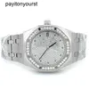 Designer Audemar Pigue Watch Royal Oak APF Factory Platinum 36 mm Diamond Dialbezel 14813pt.zz.0789pt.01