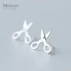 Stud Modian Authentic 925 Silver Silver Simple Migne Orees mignons pour femmes Brincos Exquis 2020 BIJOTS Q240507