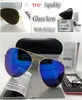 Top Quality Glass Lens Pilot Vintage Eyewear Men Women Sunglasses UV400 Brand Design 58MM 62MM Unisex Mirror Sun Glasses Better Ca9972045