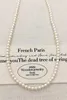 Versatile Womens Japanese and Korean Style Fashionable and Elegant High Brightness Shijia Korean High Grade Pearl Necklace