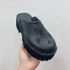 Piattaforma designer sandalo da donna pantofole realizzate con materiali trasparenti alla moda sexy adorabili scivoli soleggiati per uomini con scatola EU35-45 331